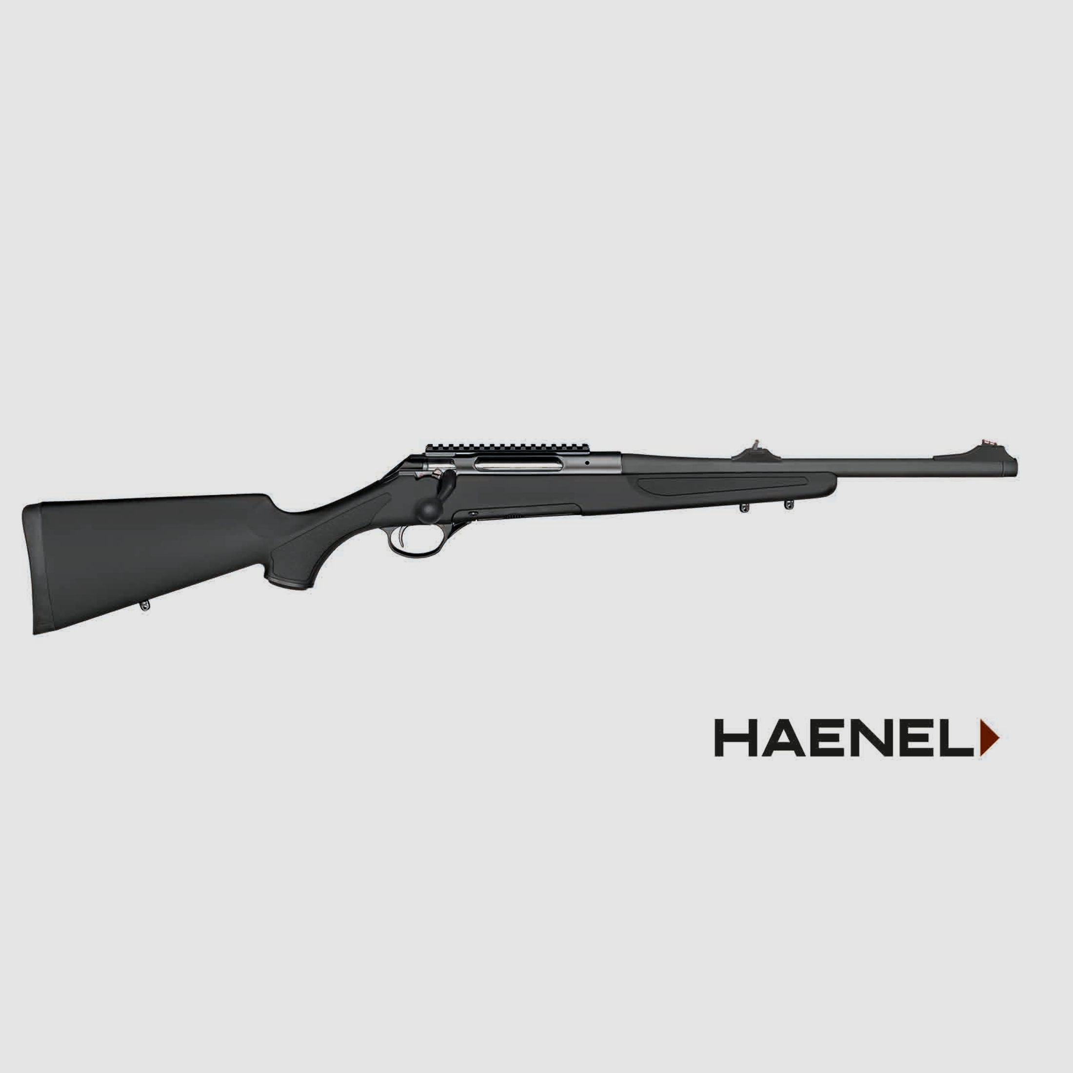 Haenel Jaeger 10 Compact Soft Touch Black, Kaliber .308Win || Repetierbüchse