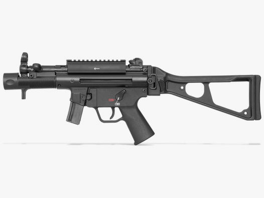 Heckler & Koch SP5K mit Schulterstütze + Picatinny, Kaliber 9mmLuger || Pistole