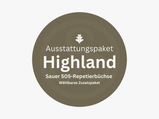 Sauer 505 Ausstattungspaket Highland