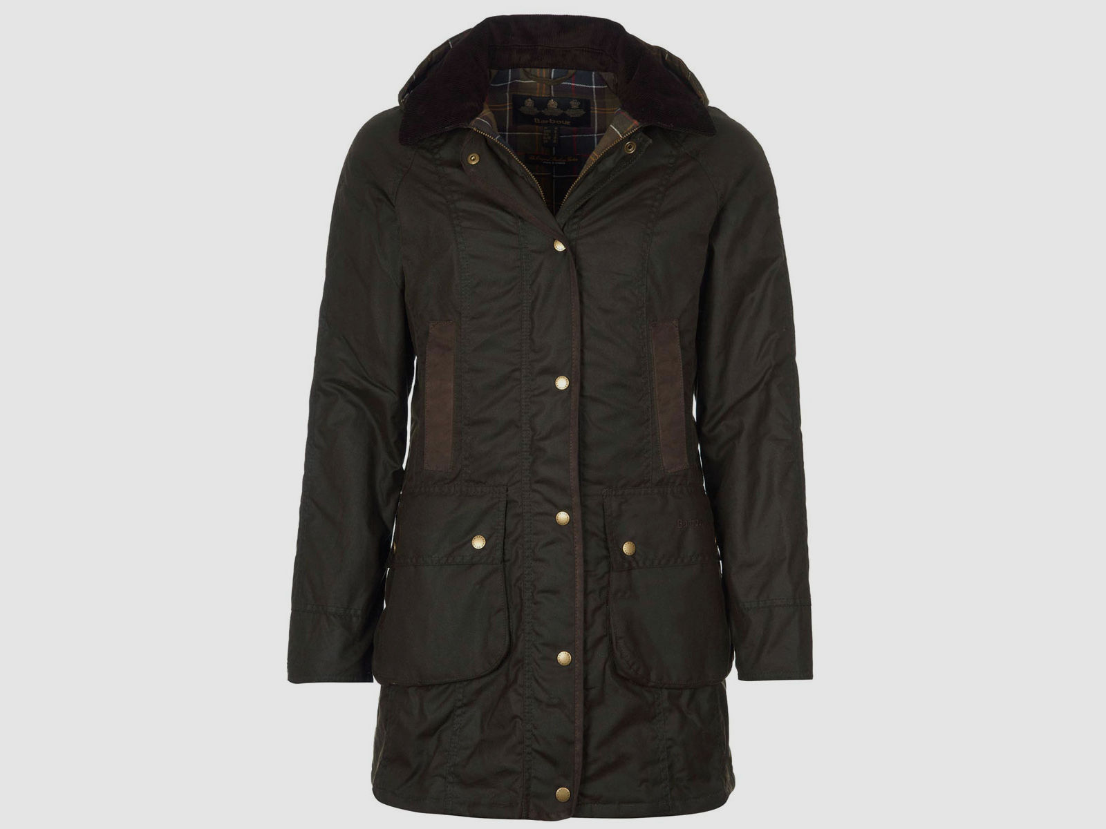 Barbour Wachsjacke Bower  Olive