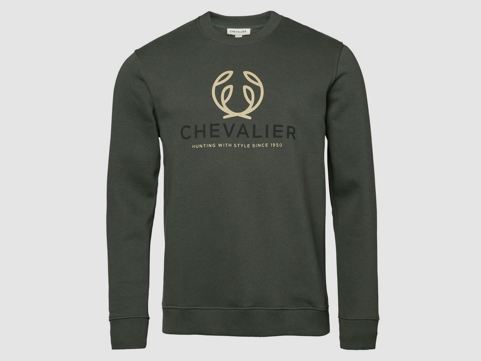 Chevalier Sweatshirt Chevalier Logo  Midnight Pine