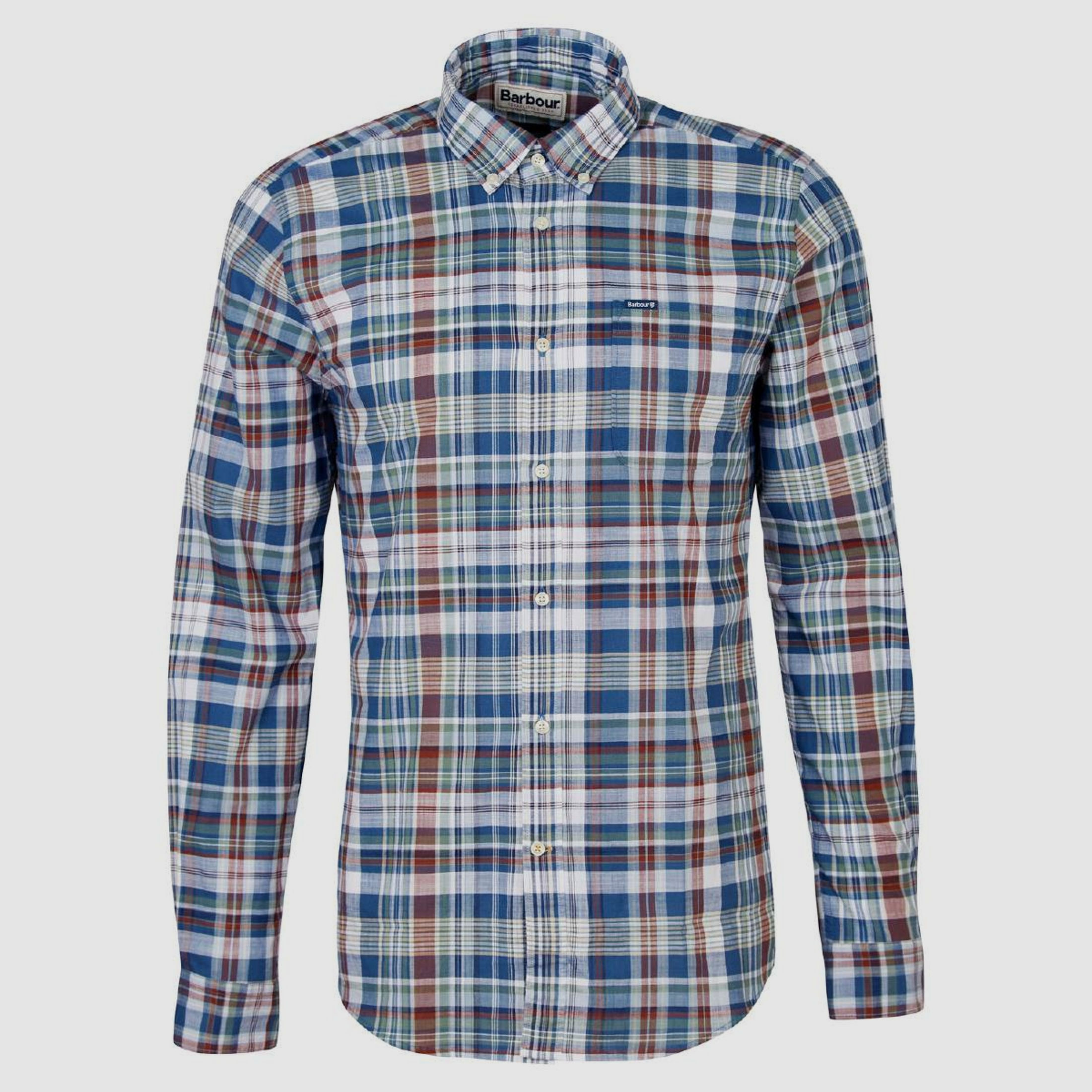 Barbour Hemd Seacove Tailored  blue