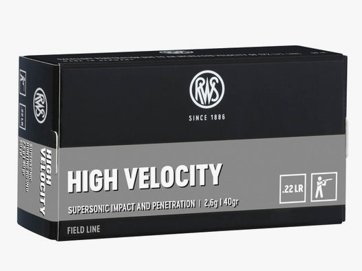 RWS .22lr High Velocity 2,6g - 40gr.