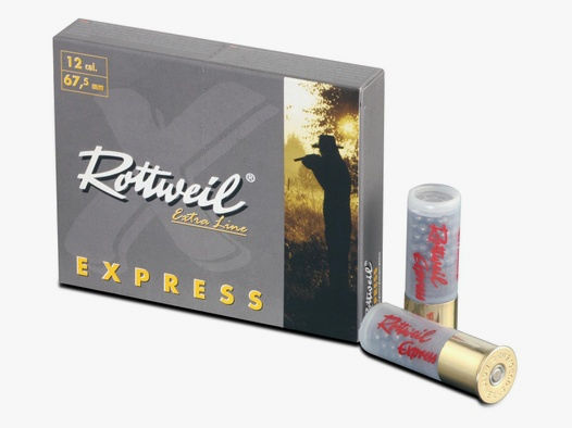 Rottweil 12/67,5 Express  7,4mm - 12 Posten