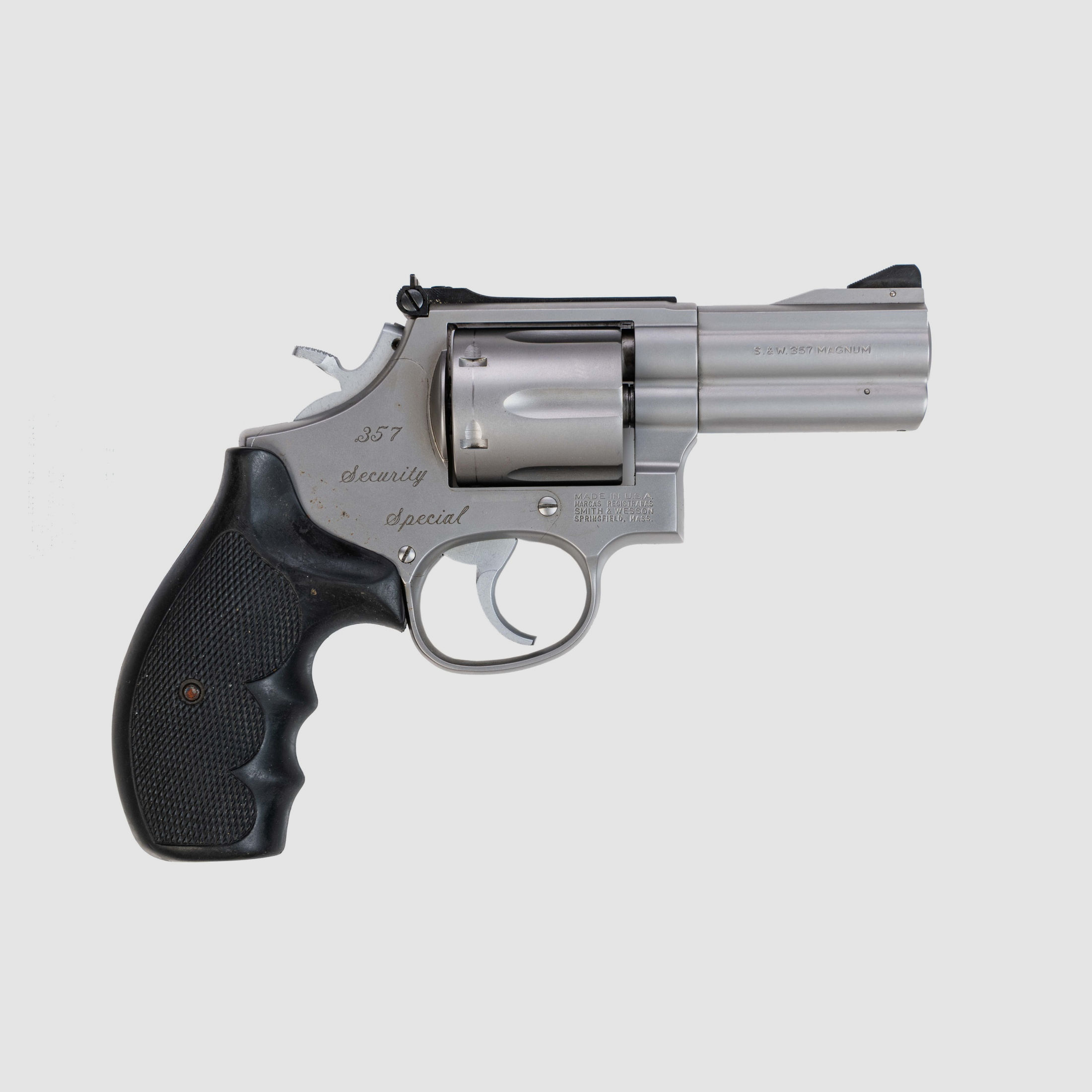 Smith & Wesson Secruity Special  , matt Stainless, verstellbare Visierung, .357Mag