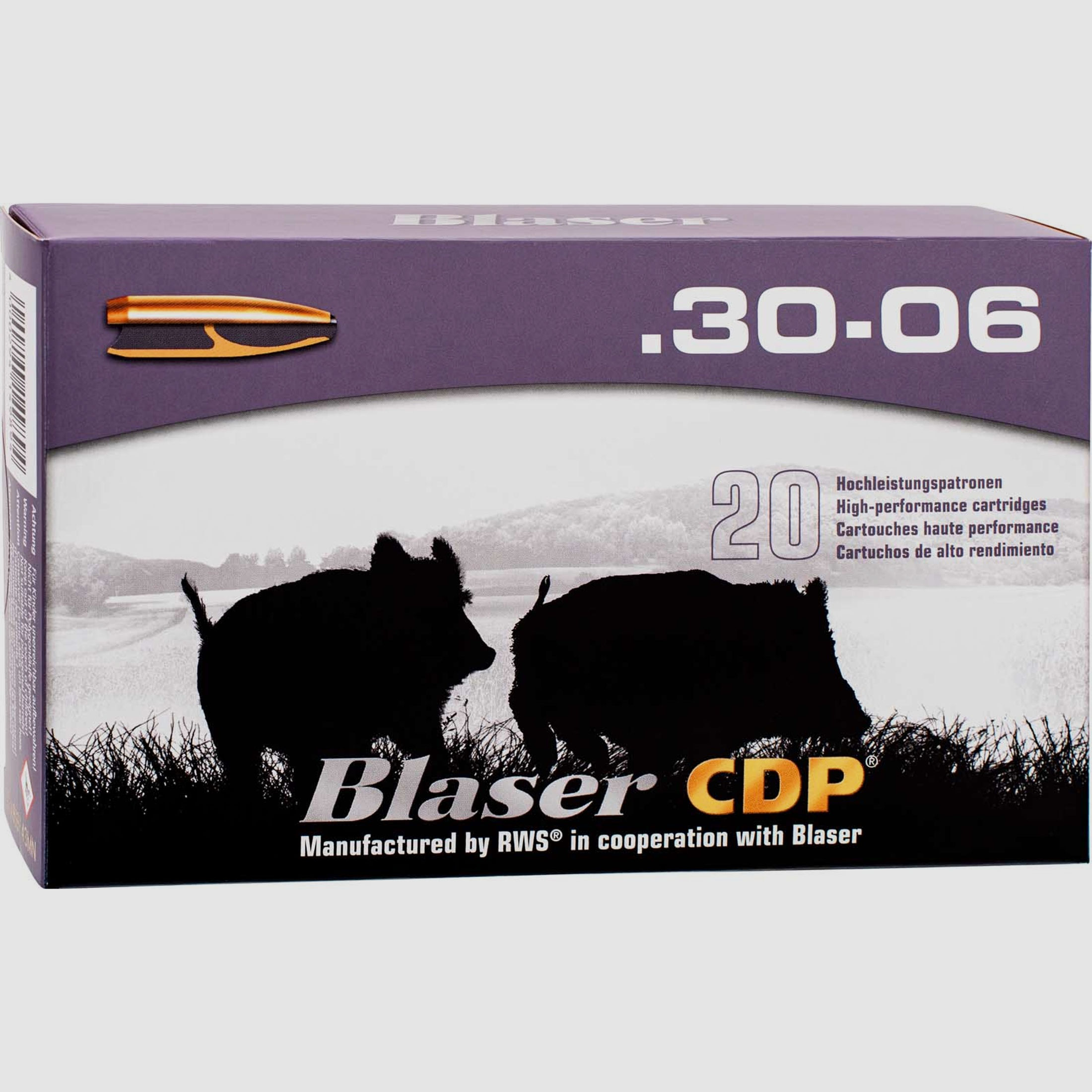 Blaser .30-06Spring CDP 10,7g - 165gr.