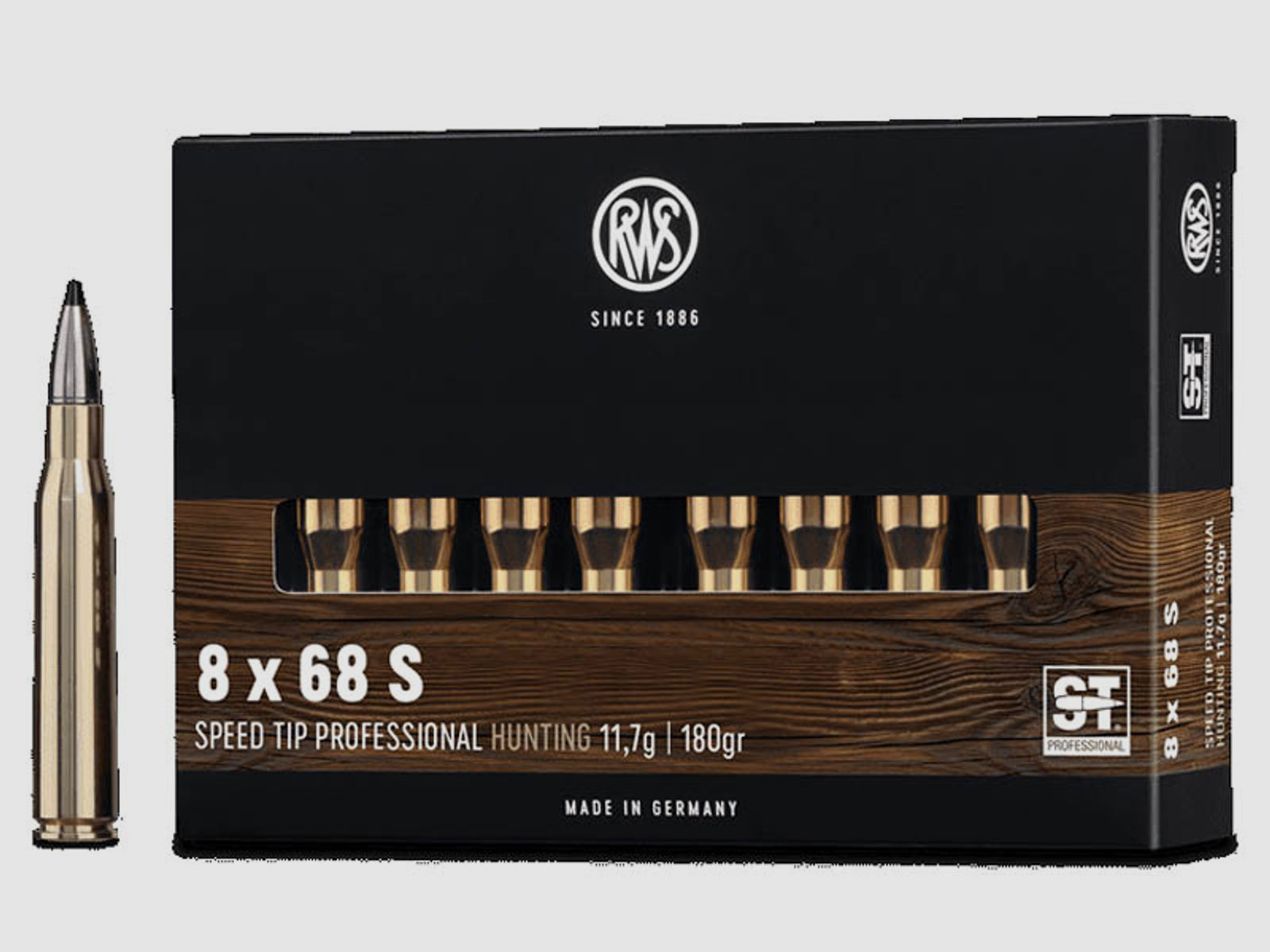 RWS 8x68S Speed Tip Pro 11,7g - 180gr