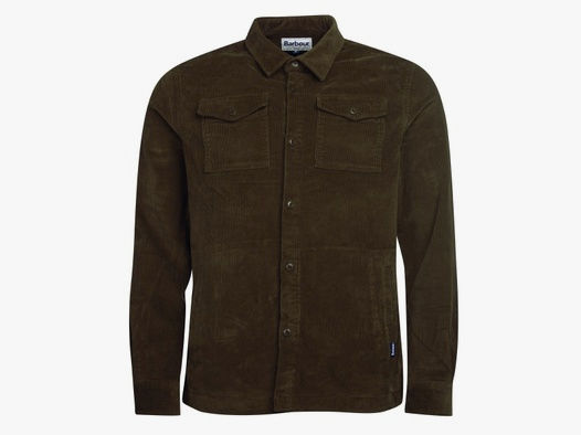 Barbour Hemd Cord  Olive