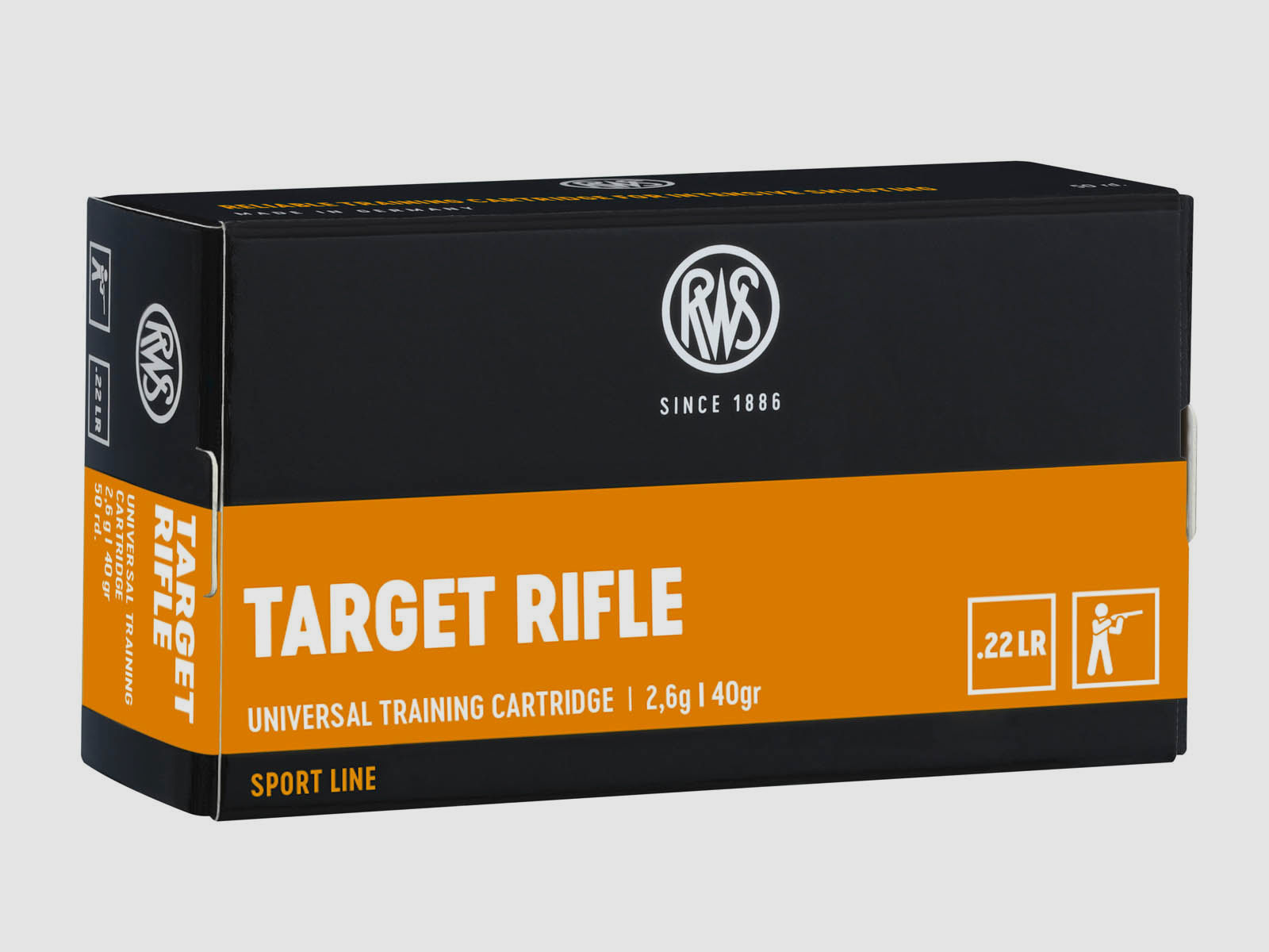 RWS .22lr Target Rifle 2,6g - 40gr