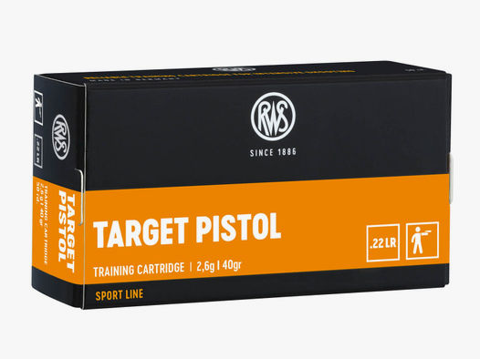 RWS .22lr Target Pistol 2,6g - 40gr