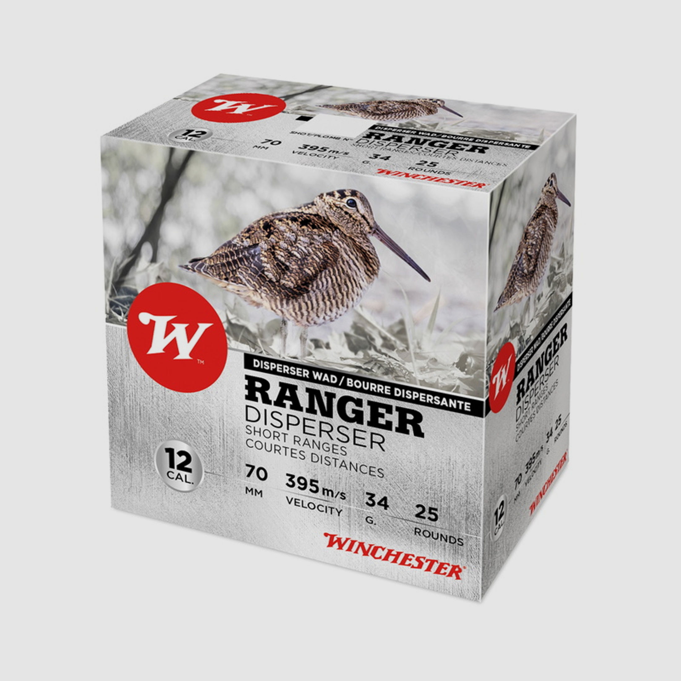 Winchester 12/70 Ranger Streu  3,1mm - 34g