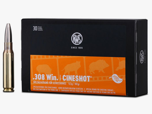 RWS .308Win Cineshot 9,5g - 147gr  30er Pck.