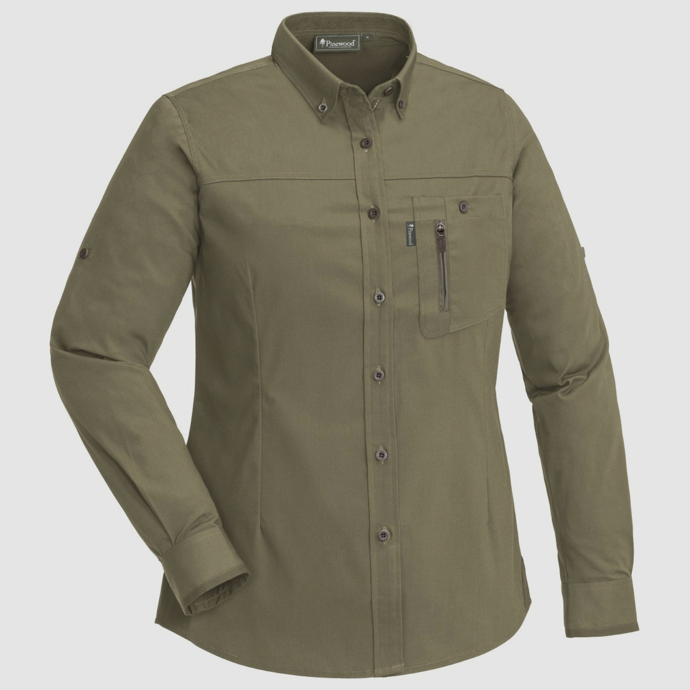 Pinewood Bluse Tiveden Anti-Insect  H.Olive