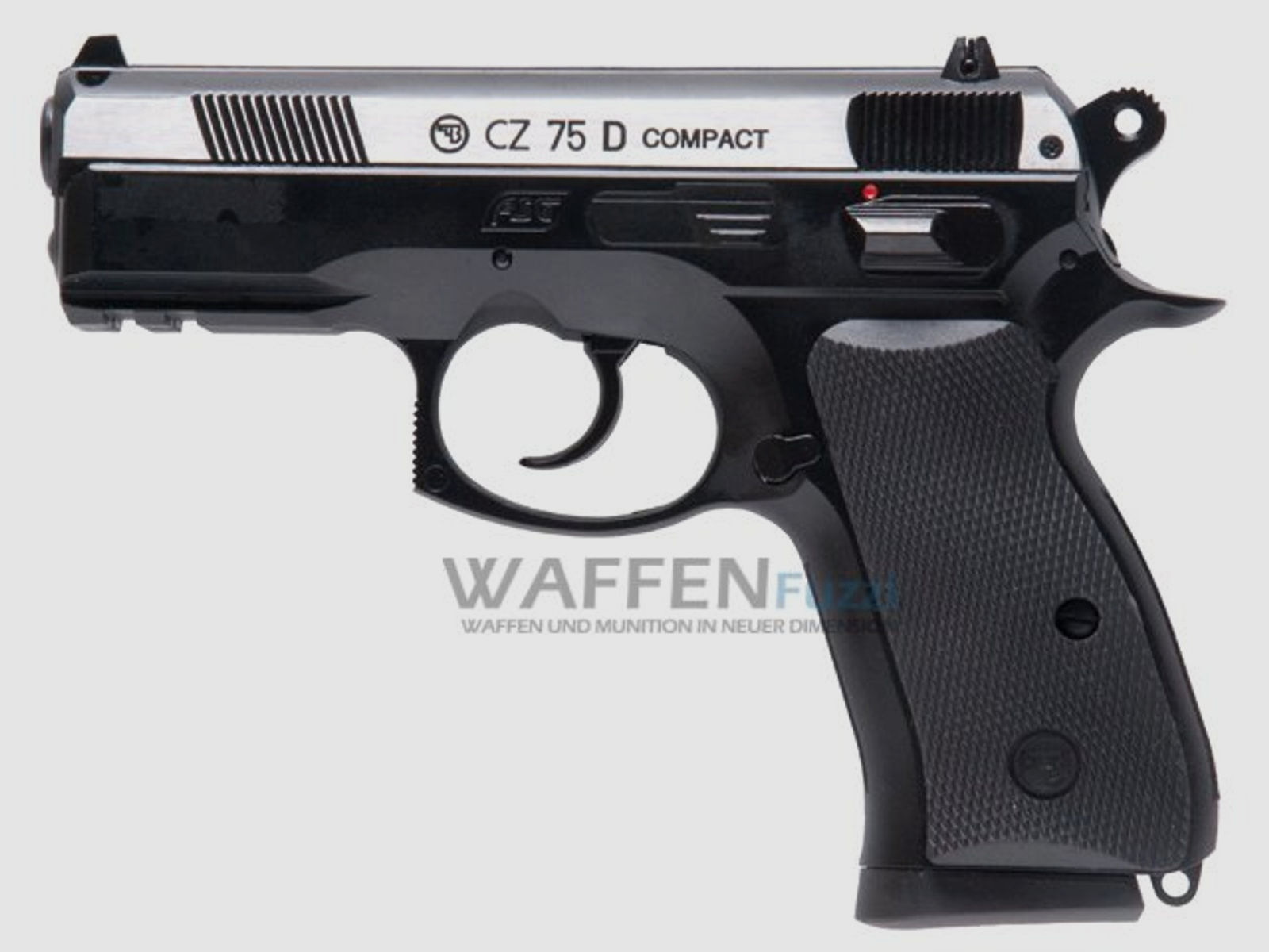 CZ 75D Compact Dual Tone CO2 Pistole 4,5 mm BB, Non Blow Back