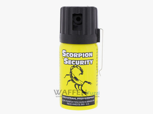 Pfeffer Gasspray 40 ml Scorpion Security