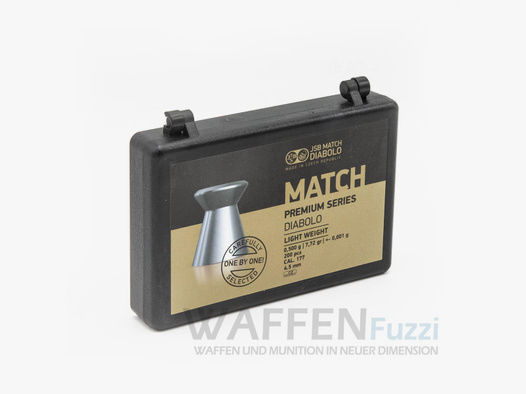 JSB Premium Match Diabolo Kaliber 4,5 mm Flachkopf 0,475 g