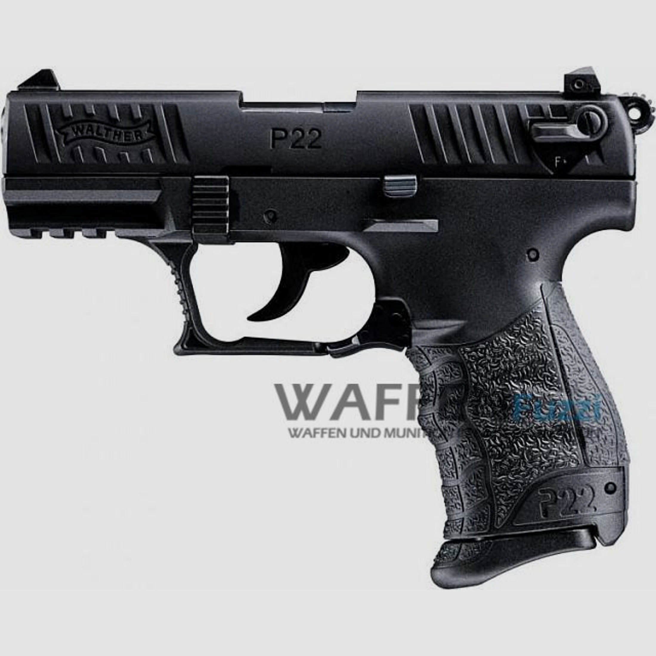 Walther P22Q Schreckschusswaffe 9mm brüniert