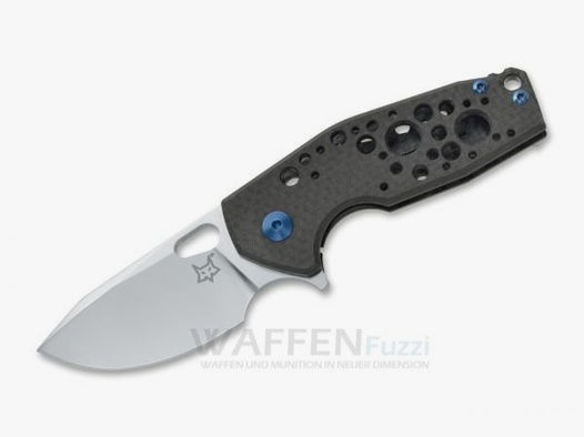 Fox Knives Suru Carbon Blue - Kohlefaser Klinge aus M390 Stahl