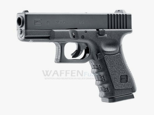 Glock 19 CO2 Pistole Kaliber 4,5mm BB mit Metallschlitten