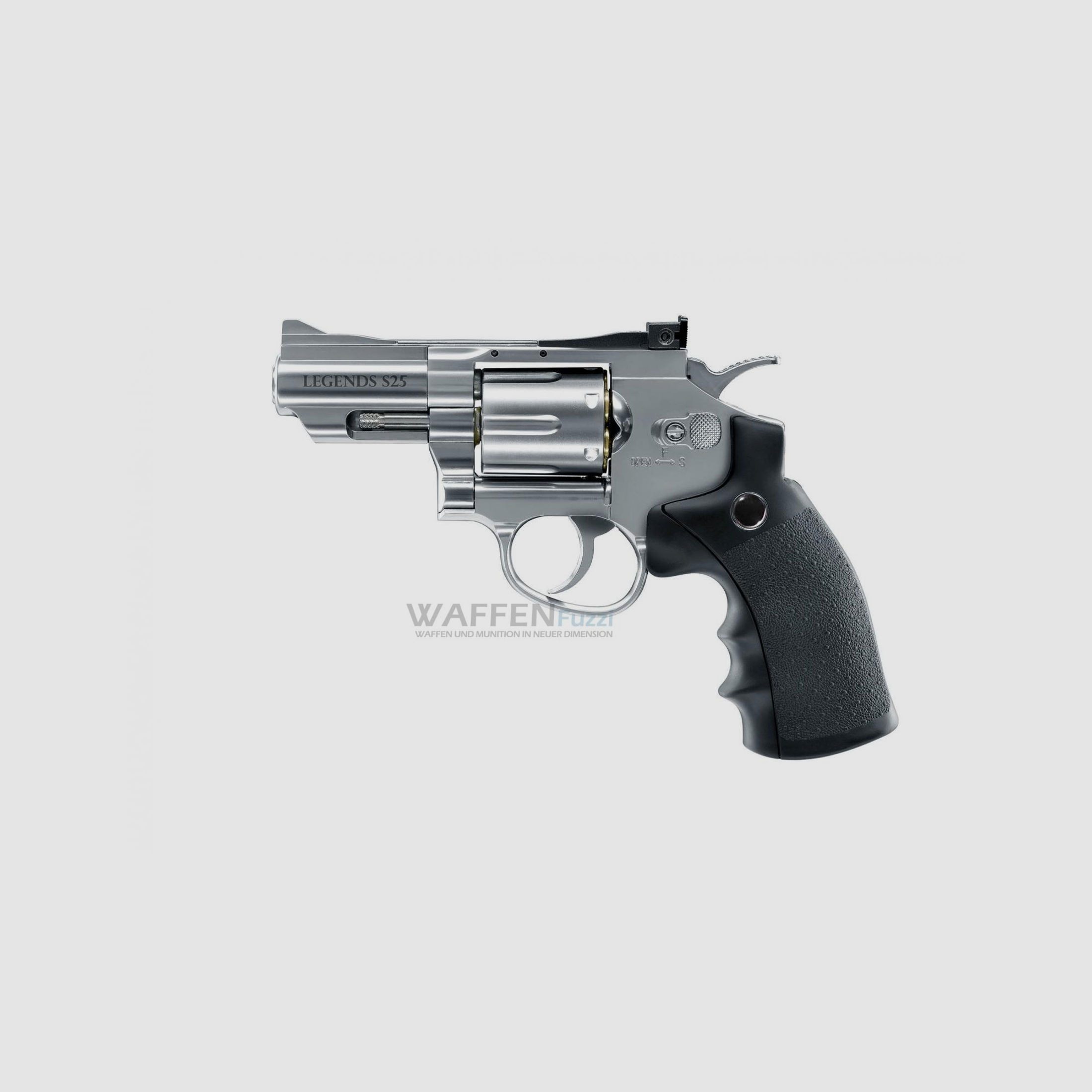 Legends S25 2,5 Zoll CO2 Revolver Kaliber 4,5 mm Diabolo