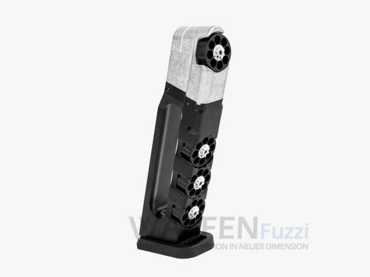 Glock 17 CO2 Magazin Kaliber 4,5mm Diabolo / Stahl BB