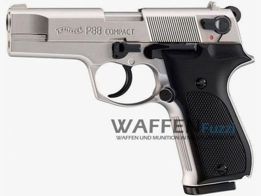 Walther P88 Schreckschusswaffe 9mm vernickelt