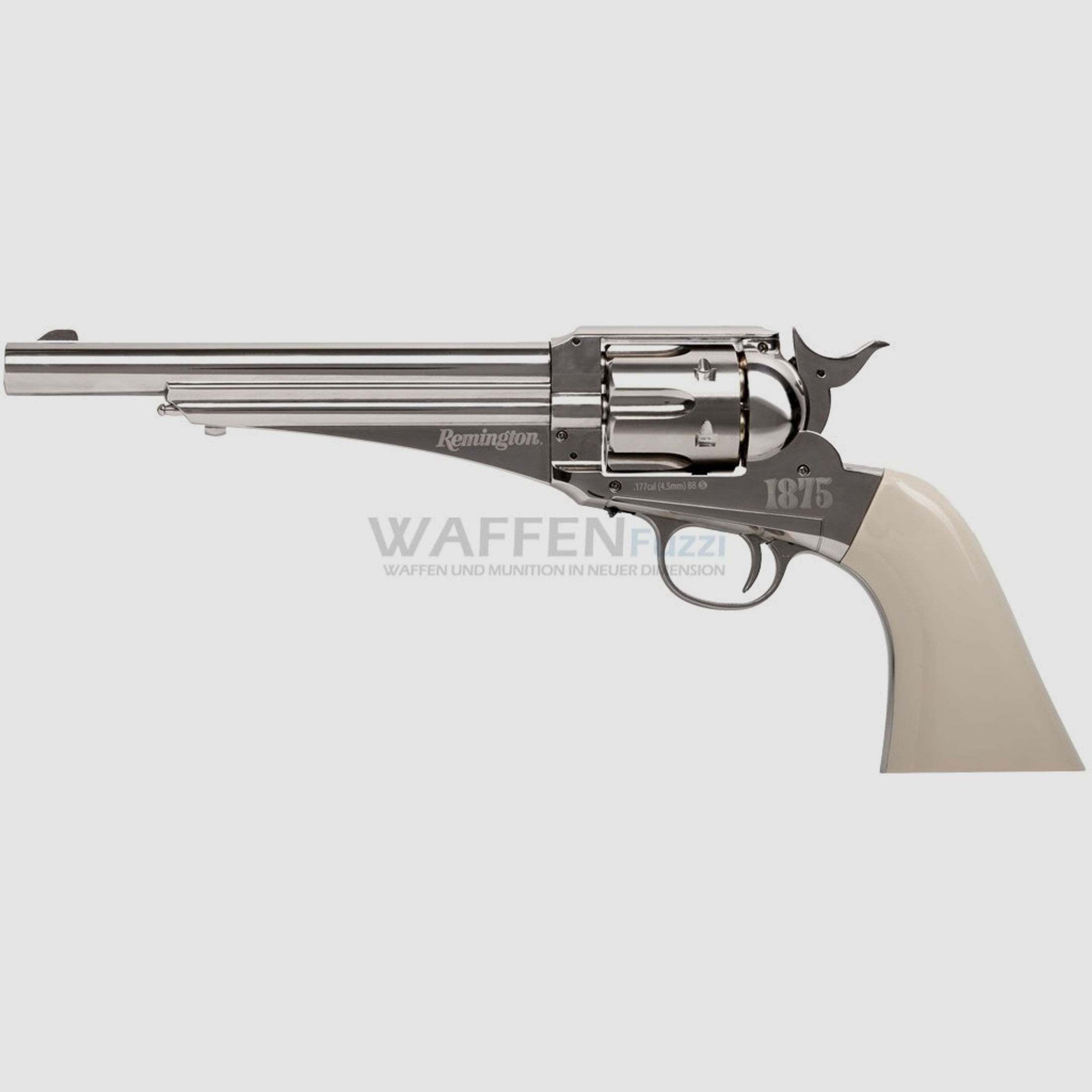 Remington Modell 1875 CO2 Revolver Kaliber 4,5mm Stahl BB