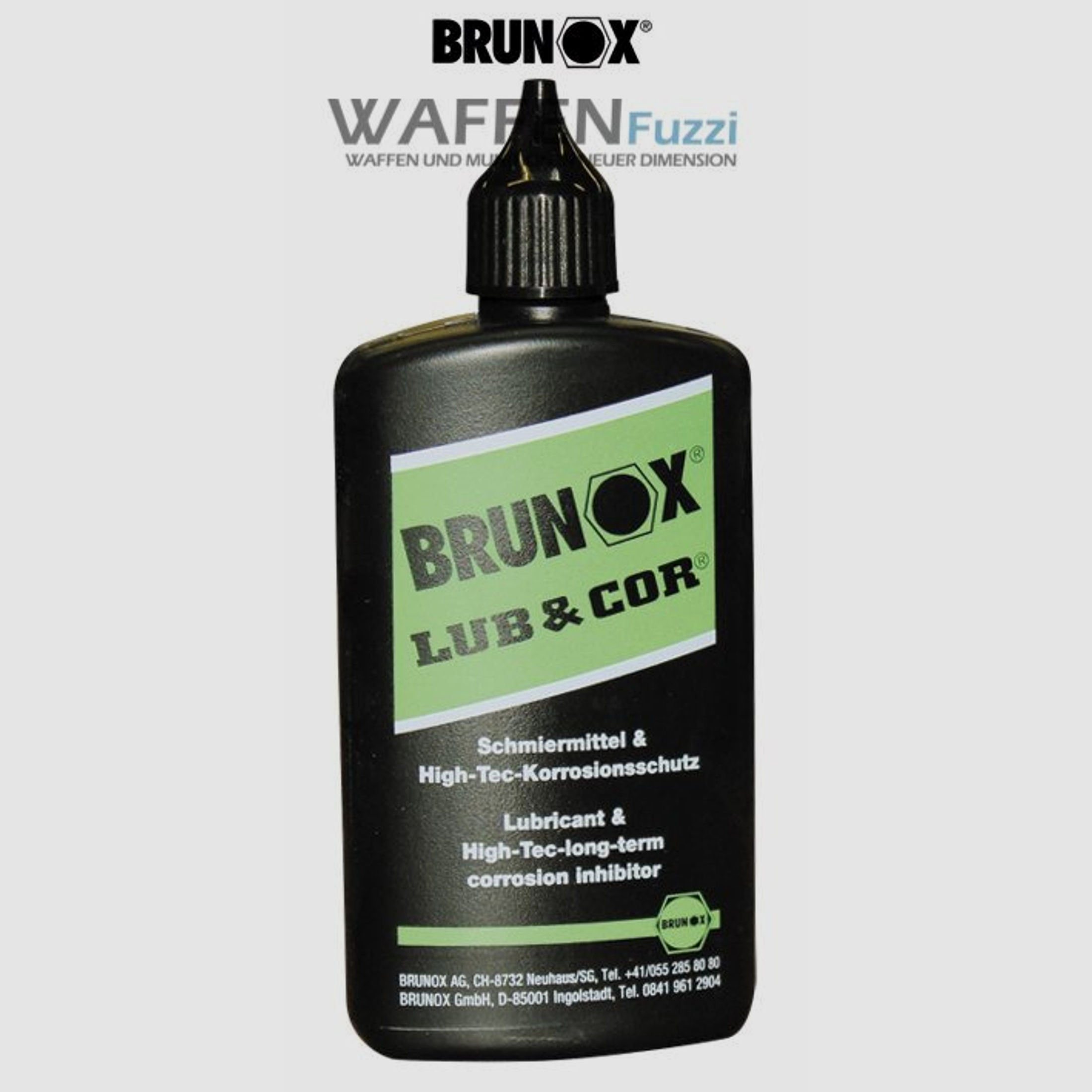 Brunox Lub & Cor High Tec Schmiermittel 100 ml Tropfflasche