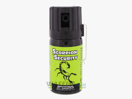 CS Gasspray 40 ml Scorpion Security