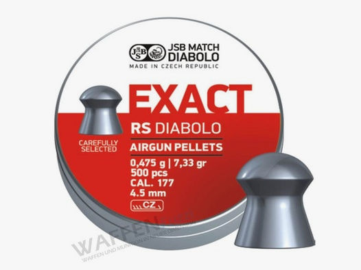 Diabolo JSB Exact RS Kaliber 4,52 mm