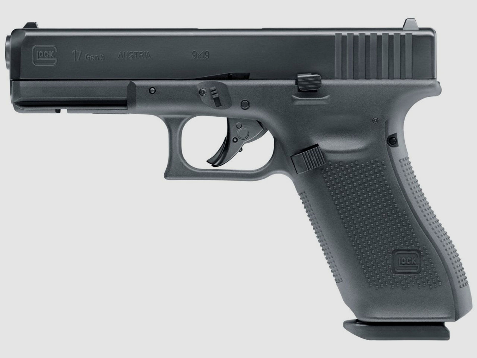 Glock 17 GEN5 CO2 Pistole Kaliber 4,5mm Stahl BB