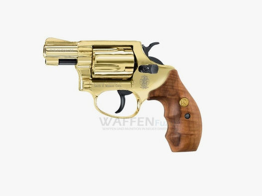 Smith & Wesson Chiefs Special Schreckschusswaffe Gold 9mm R.K
