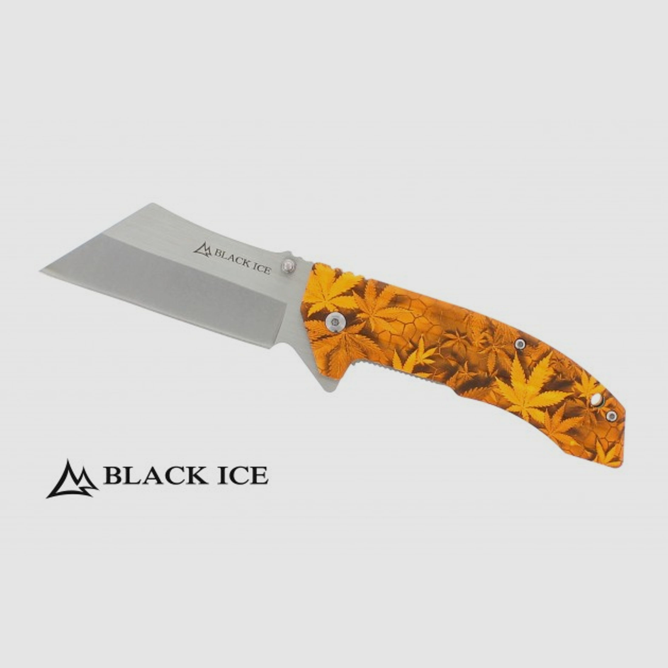 Black Ice THC Orange Taschenmesser