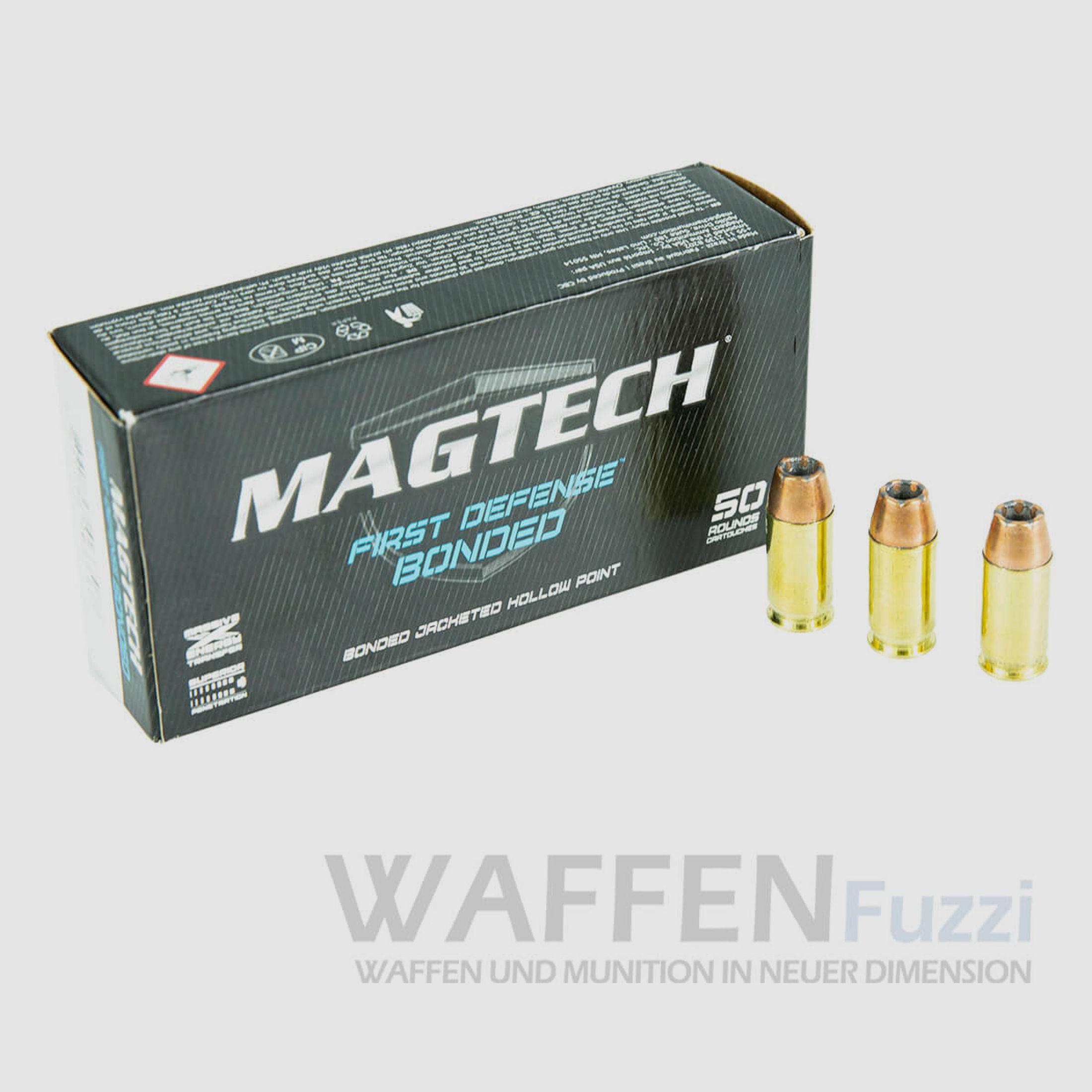 Magtech 9mm JHP Bonded 147grs 50 Schuss