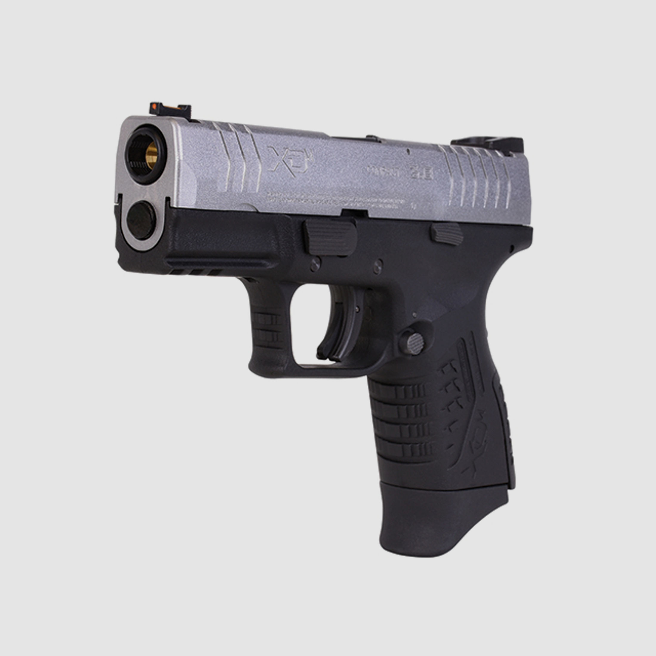 Springfield XDM 3.8 CO2 Pistole BlowBack Kaliber 4,5mm Stahl BB Silber