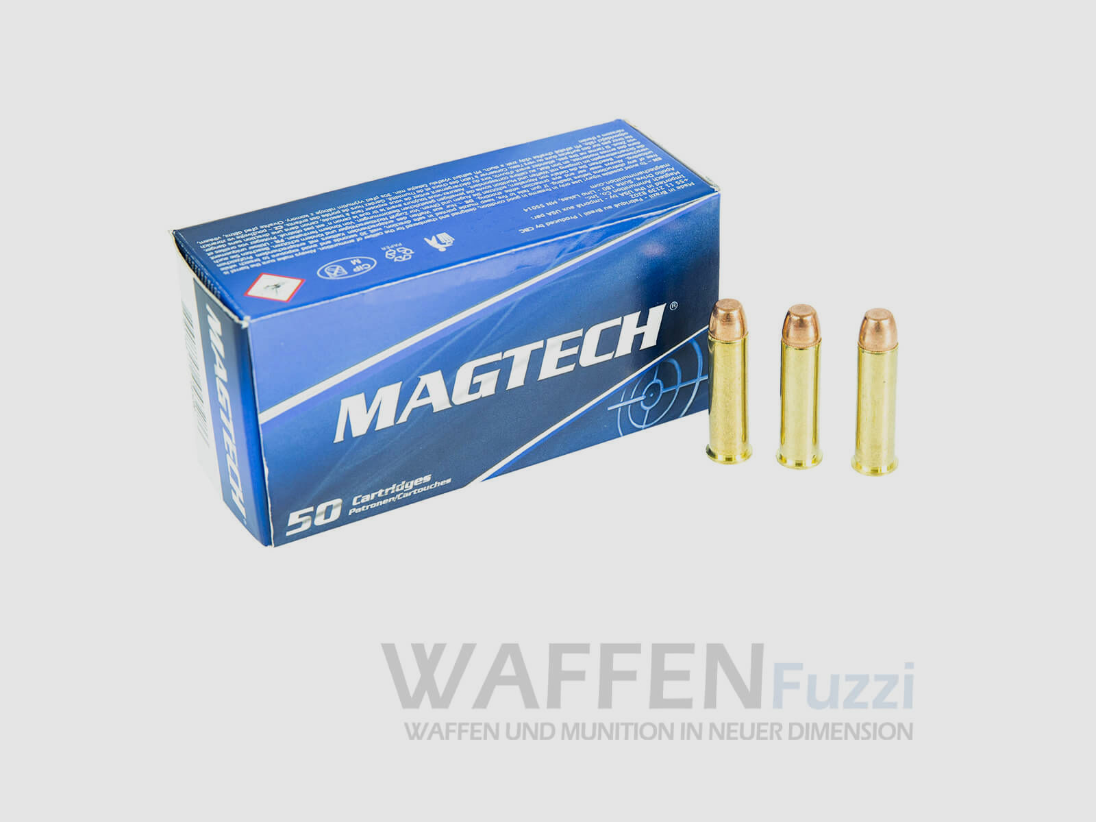 Magtech Kaliber .357 Mag FMJ 125 grs 50 Schuss
