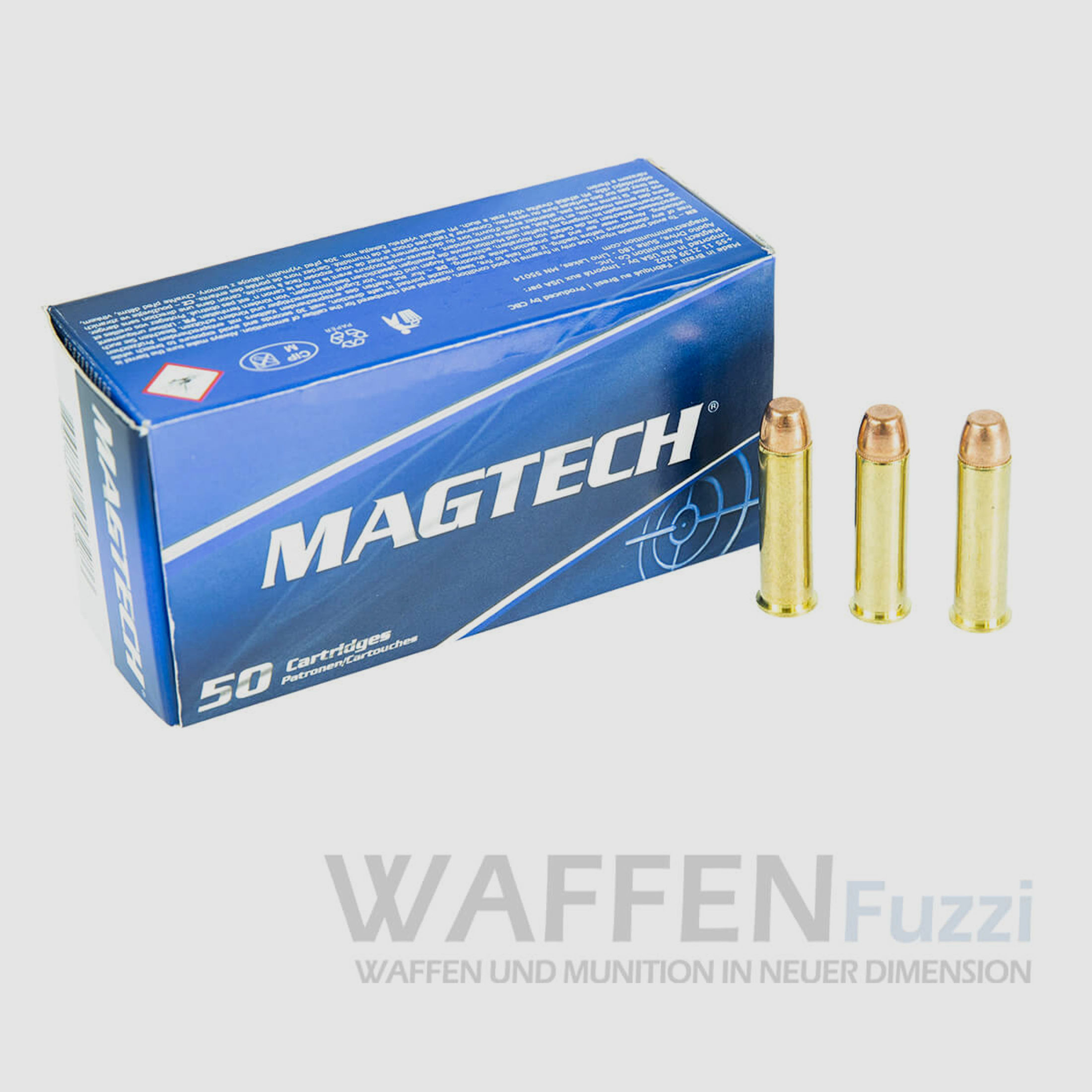 Magtech Kaliber .357 Mag FMJ 125 grs 50 Schuss