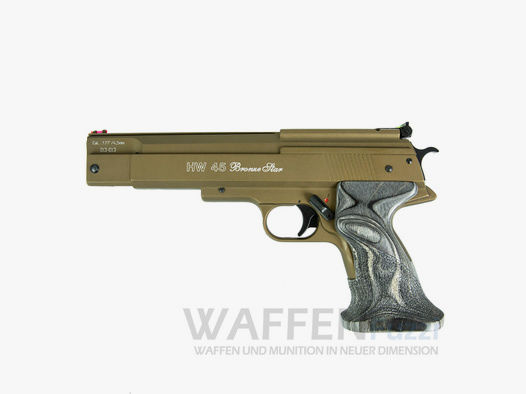 HW 45 Bronze Luftpistole Weihrauch Kaliber 5,5mm Diabolo