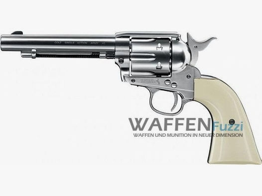 Colt Single Action Army 45 CO2 Waffe 4,5 mm BB, nickel