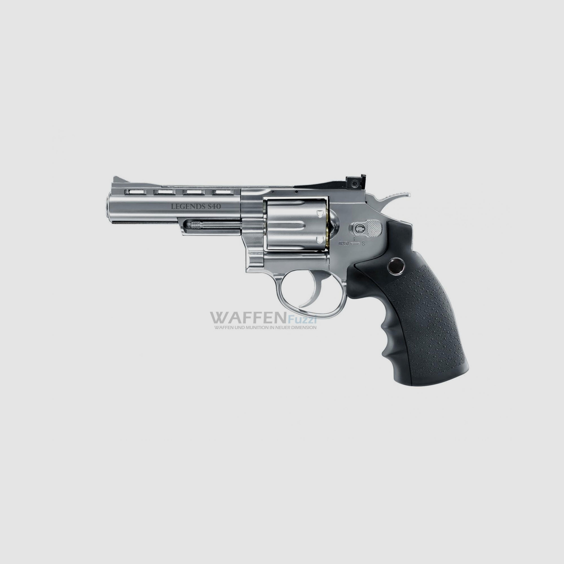 Legends S40 4" CO2 Revolver Kaliber 4,5 mm Diabolo