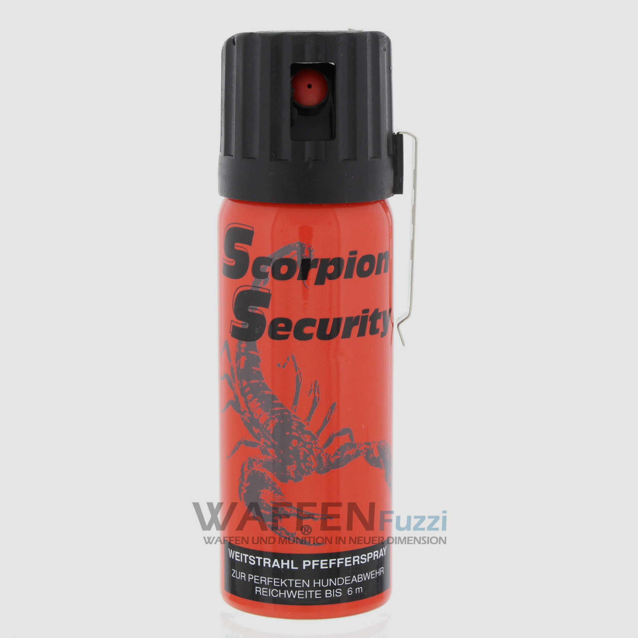 Pfeffer Gasspray 50 ml Weitstrahl Scorpion Security