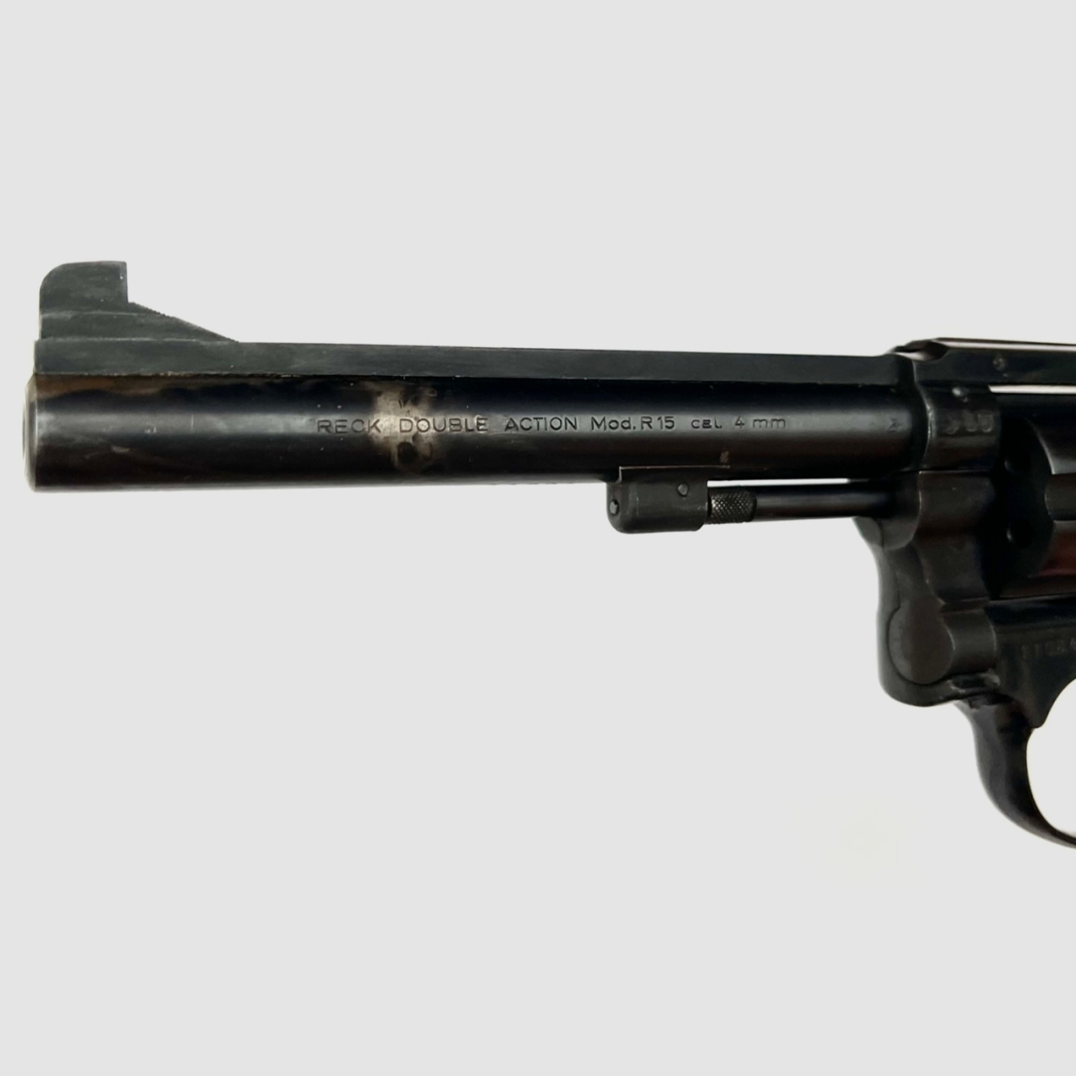 Reck Revolver Mod. R15, Kal. 4mm Rand, gebraucht und defekt