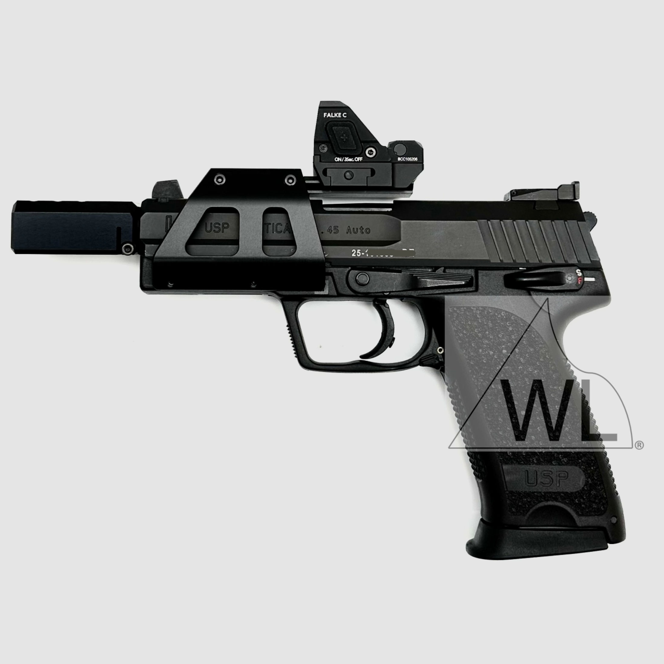 WL-USP-Kompensator für HK USP Tactical und HK45 Tactical .45Auto