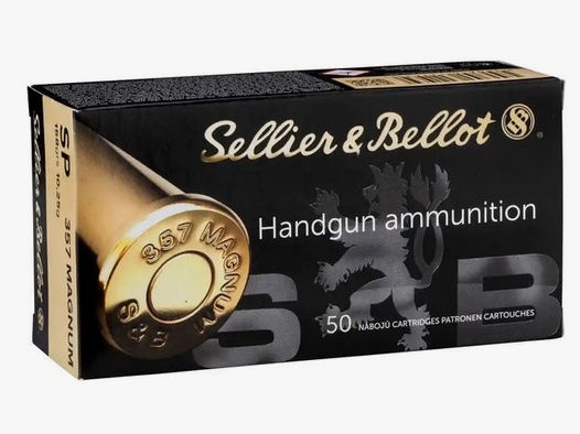 Sellier & Bellot .357 Magnum 158grs TMFK, 50 Stk. kein Versand!