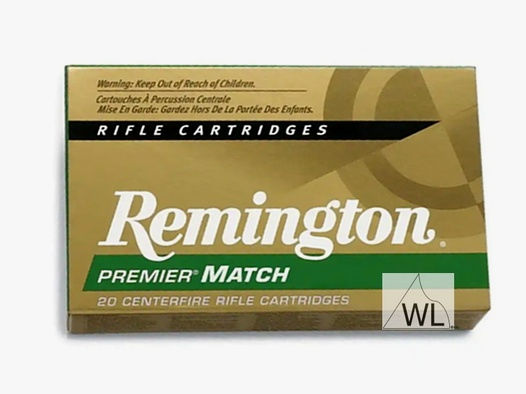 Remington Premier Match .308Win. 168grs Sierra Matchking 20 Stk.