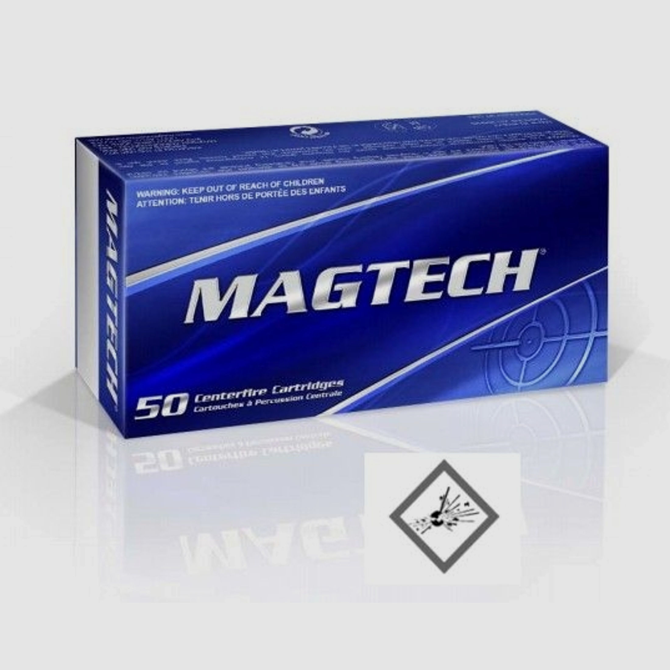 Magtech .38Spec. 158grs TMJF, 50 Stk.
