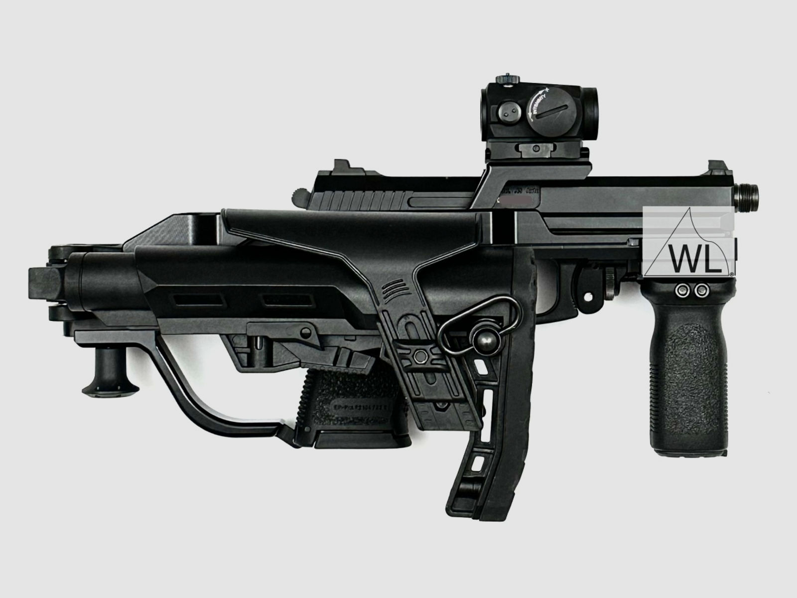 WL-WERNER Anschlagschaft für HK Mark 23 SOCOM (Mk23) schwarz