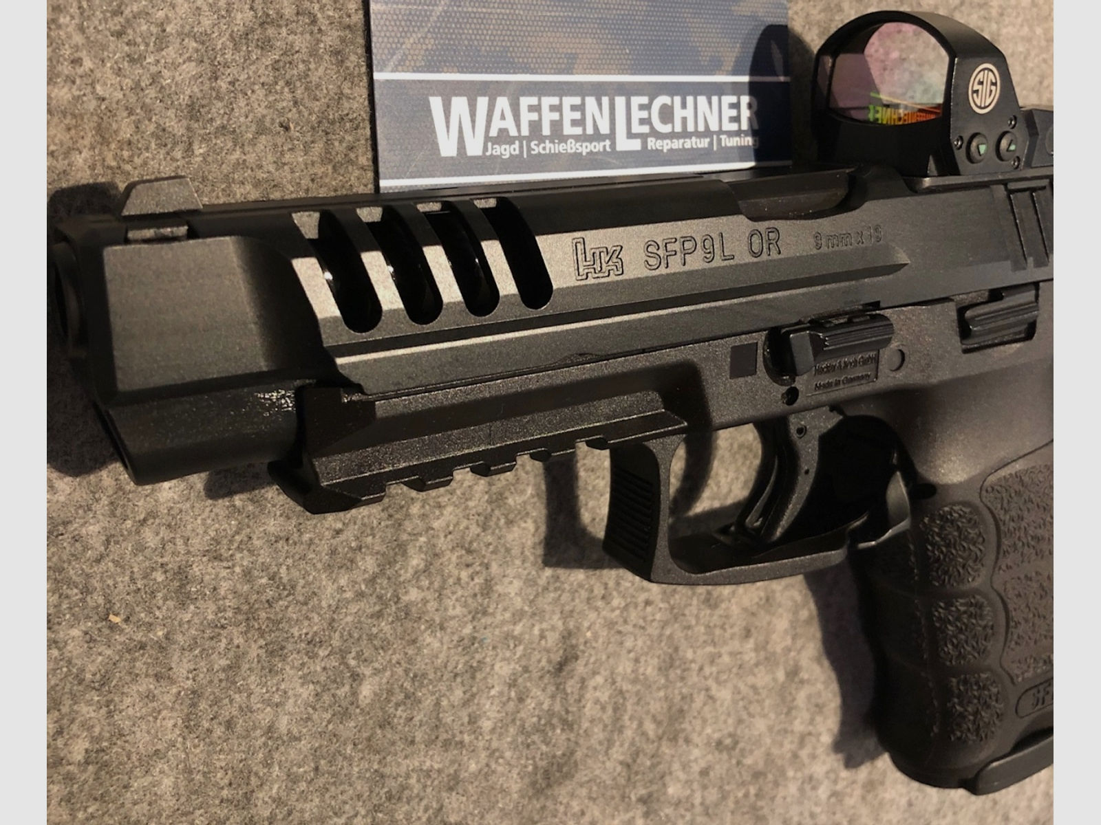 Heckler & Koch - SFP9L OR, Push Button, Kal. 9mm Luger