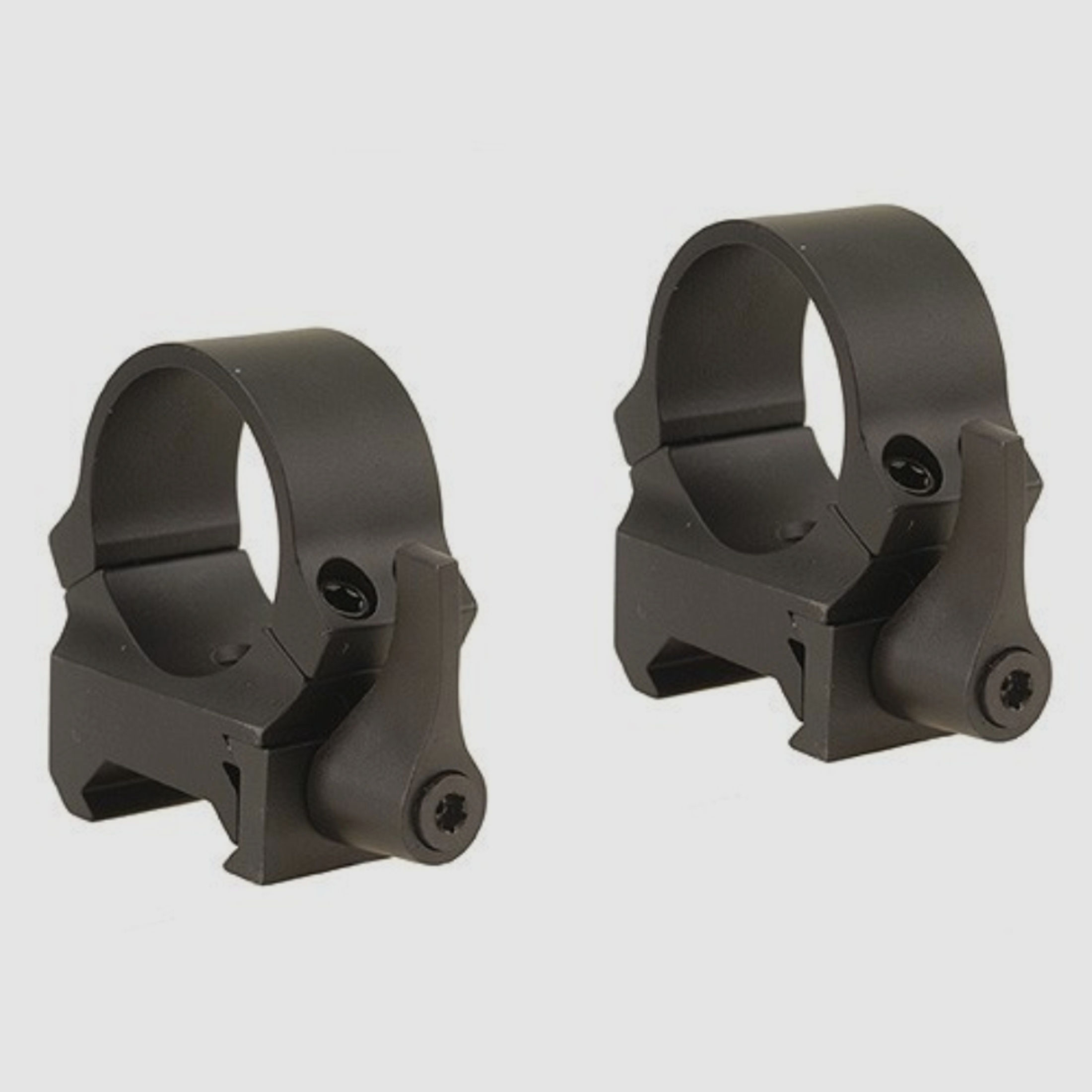 Leupold QRW Ringe 25,4mm medium matt schwarz
