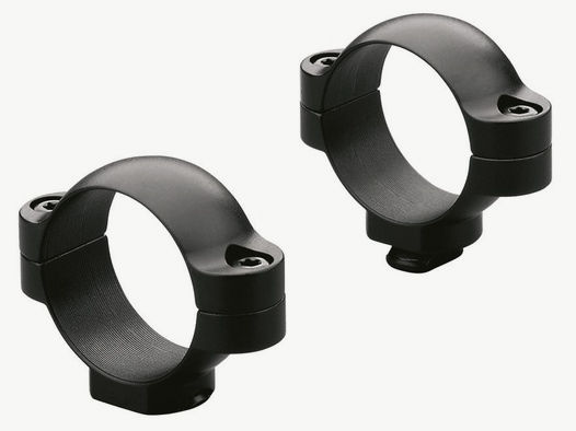 Leupold STD Ringe 25,4mm medium glänzend schwarz